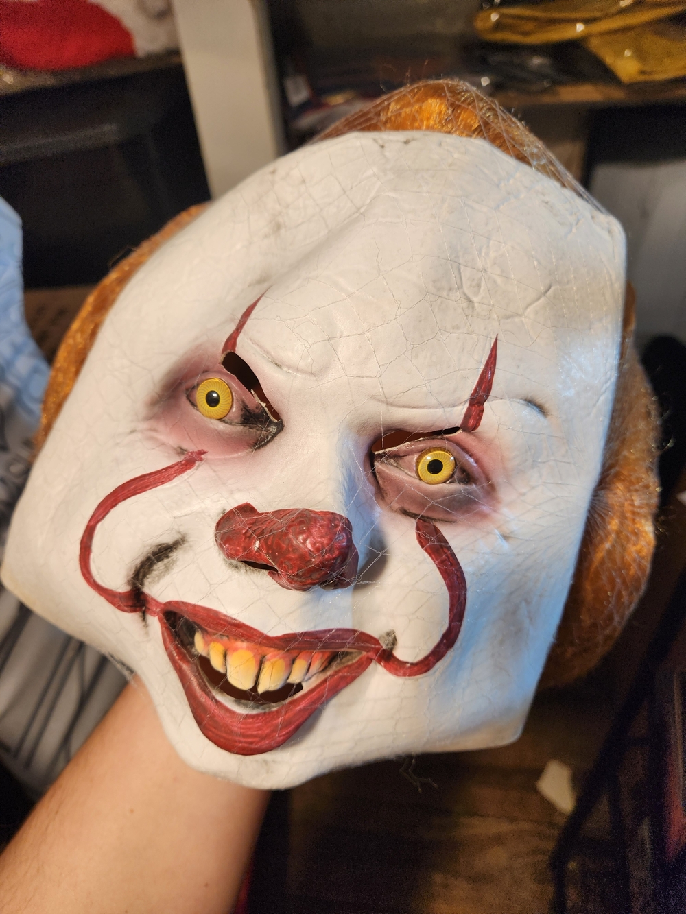 New Pennywise IT the Clown Halloween Mask